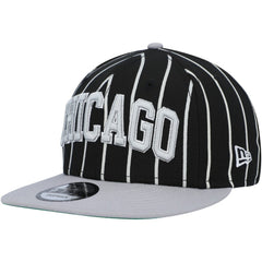 Chicago White Sox City Arch 9FIFTY Snapback Hat - Black/Gray | New Era