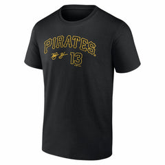 Ke'Bryan Hayes Pittsburgh Pirates Player Name & Number T-Shirt - Black