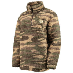 New York Rangers G-III Sports by Carl Banks Women's Sherpa Quarter-Zip Jacket