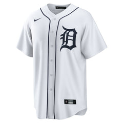 Javier Baez Detroit Tigers Home Replica Player Jersey - White | Nike