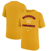 NFL Washington Commanders Youth Team Athletic Performance T-Shirt