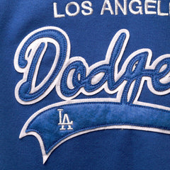 Los Angeles Dodgers Soft as a Grape Women's Plus Size Side Split Pullover Hoodie - Royal