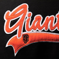 San Francisco Giants Soft as a Grape Women's Plus Size Side Split Pullover Hoodie - Black