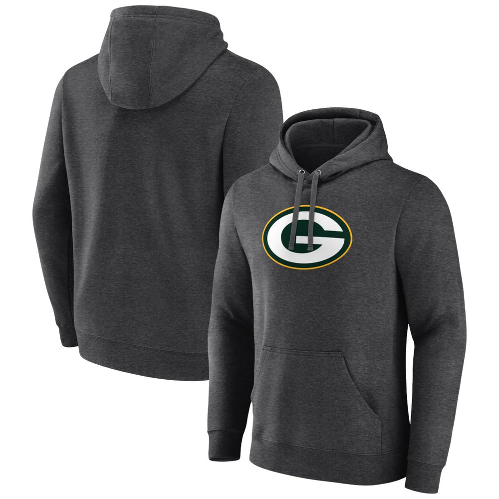 NFL Green Bay Packers Primary Logo Fitted Pullover Hoodie
