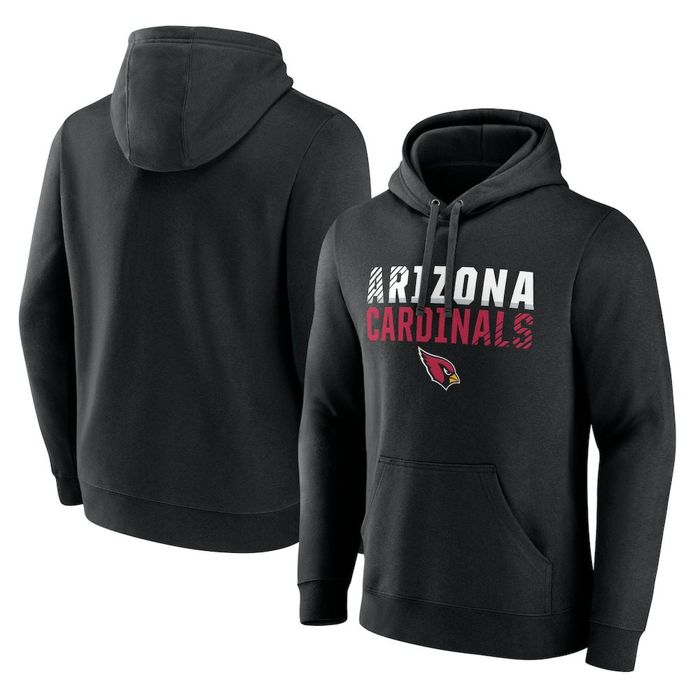 NFL Arizona Cardinals Fade Out Fitted Pullover Hoodie