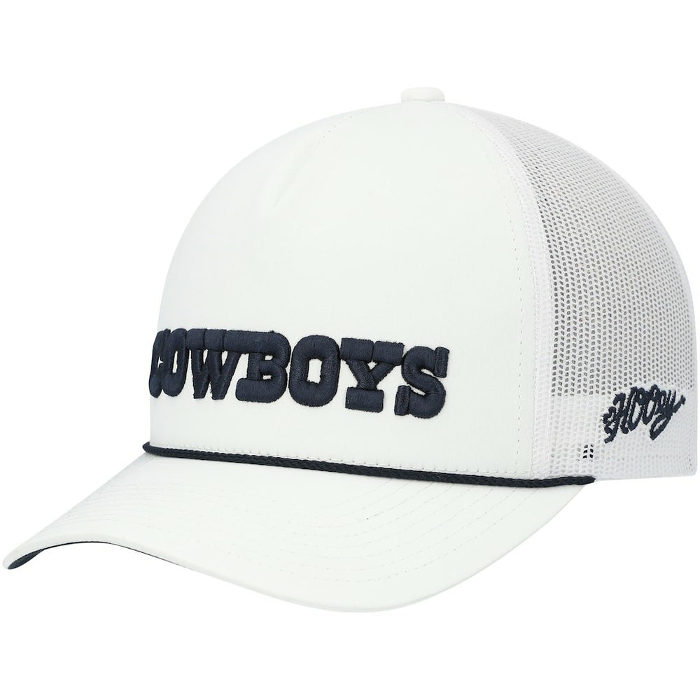 NFL Dallas Cowboys HOOey Wordmark Rope Trucker Snapback Hat