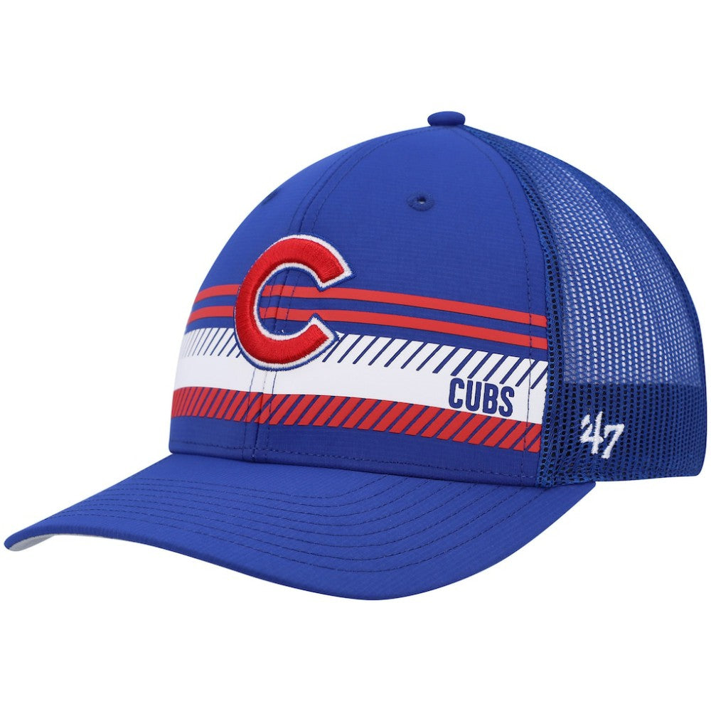 Chicago Cubs Cumberland Trucker Snapback Hat - Royal | 47 brand