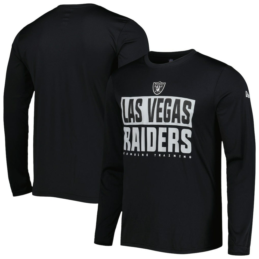 NFL Las Vegas Raiders Combine Authentic Offsides Long Sleeve T-Shirt