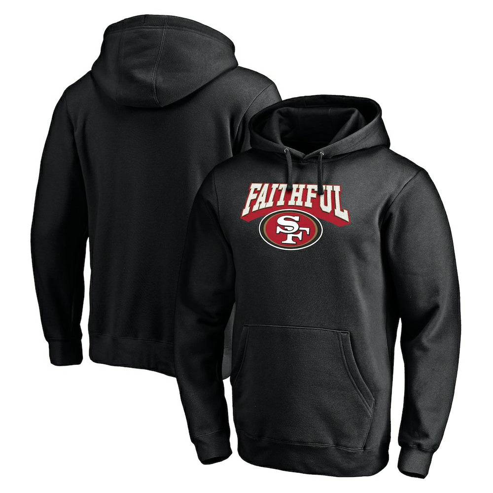 NFL San Francisco 49ers Hometown Collection The Faithful Fitted Pullover Hoodie