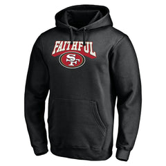 NFL San Francisco 49ers Hometown Collection The Faithful Fitted Pullover Hoodie