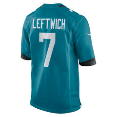 NFL Jacksonville Jaguars Byron Leftwich Retired Player Game Jersey