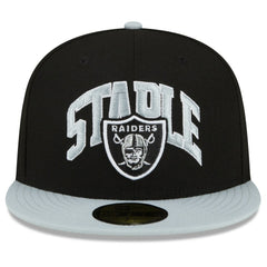NFL Las Vegas Raiders NFL x Staple Collection 59FIFTY Fitted Hat