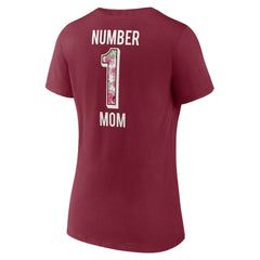 NFL Washington Commanders Women's Team Mother's Day V-Neck T-Shirt