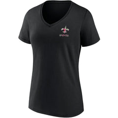 NFL New Orleans Saints Women's Team Mother's Day V-Neck T-Shirt