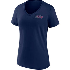 NFL Seattle Seahawks Women's Team Mother's Day V-Neck T-Shirt