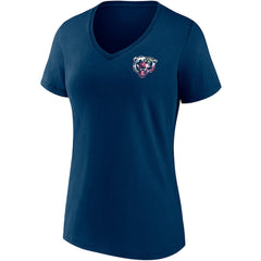 NFL Chicago Bears Women's Team Mother's Day V-Neck T-Shirt