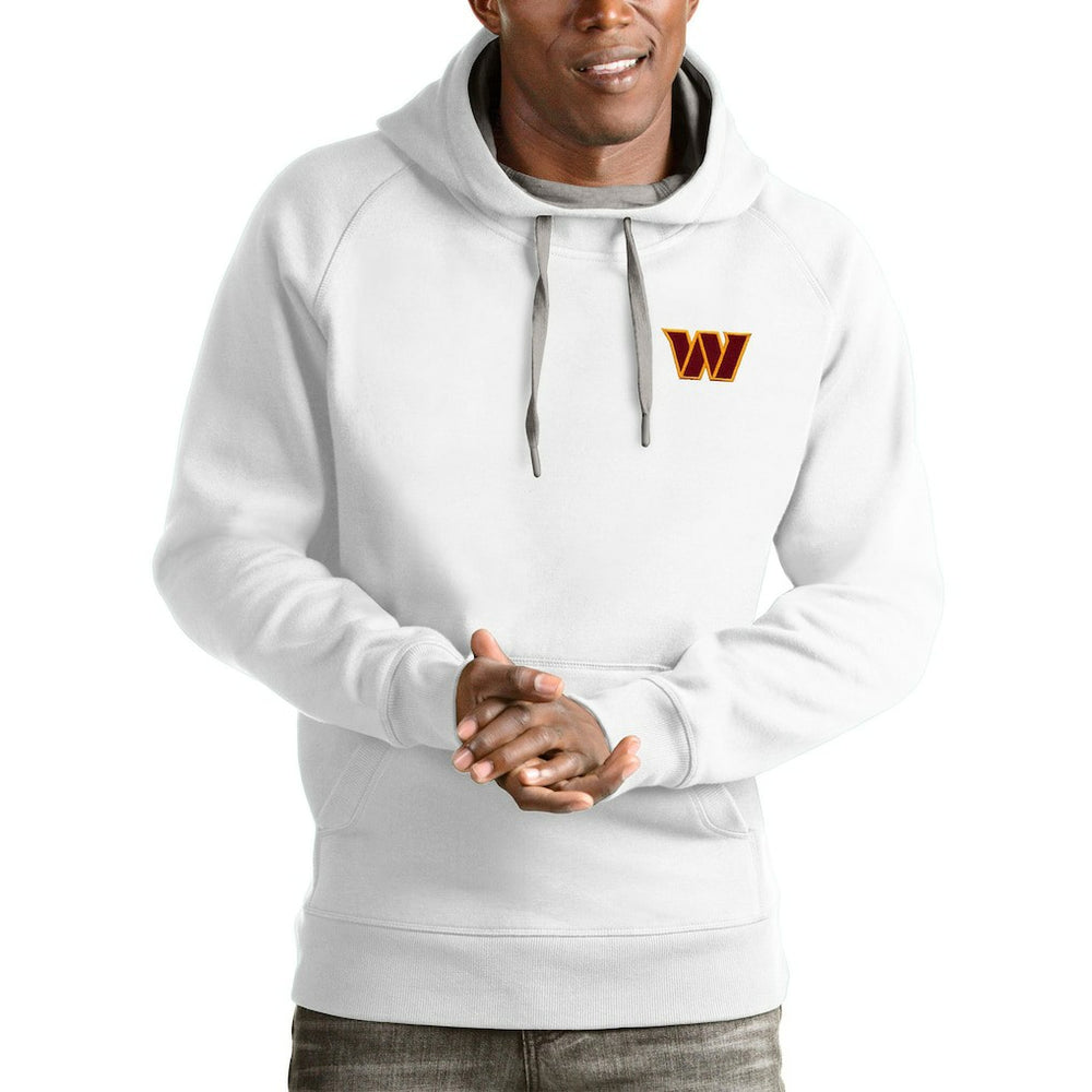 NFL Washington Commanders Antigua Victory Pullover Hoodie