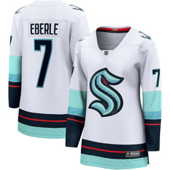 Jordan Eberle Seattle Kraken Fanatics Women's Away Breakaway Jersey