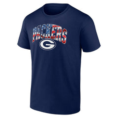 NFL Green Bay Packers Banner Wave Logo T-Shirt