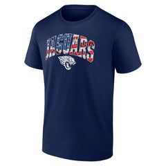 NFL Jacksonville Jaguars Banner Wave Logo T-Shirt