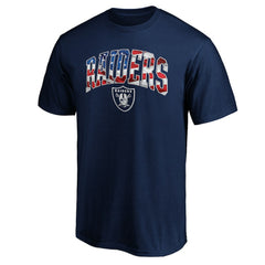 NFL Las Vegas Raiders Banner Wave Logo T-Shirt