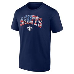 NFL New Orleans Saints Banner Wave Logo T-Shirt