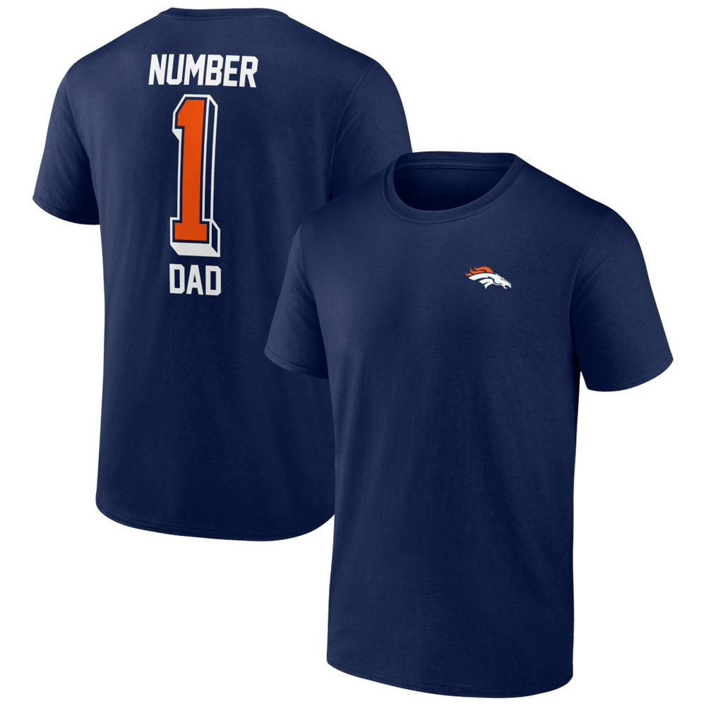 NFL Denver Broncos Number One Dad T-Shirt