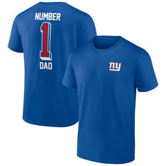 NFL New York Giants Number One Dad T-Shirt