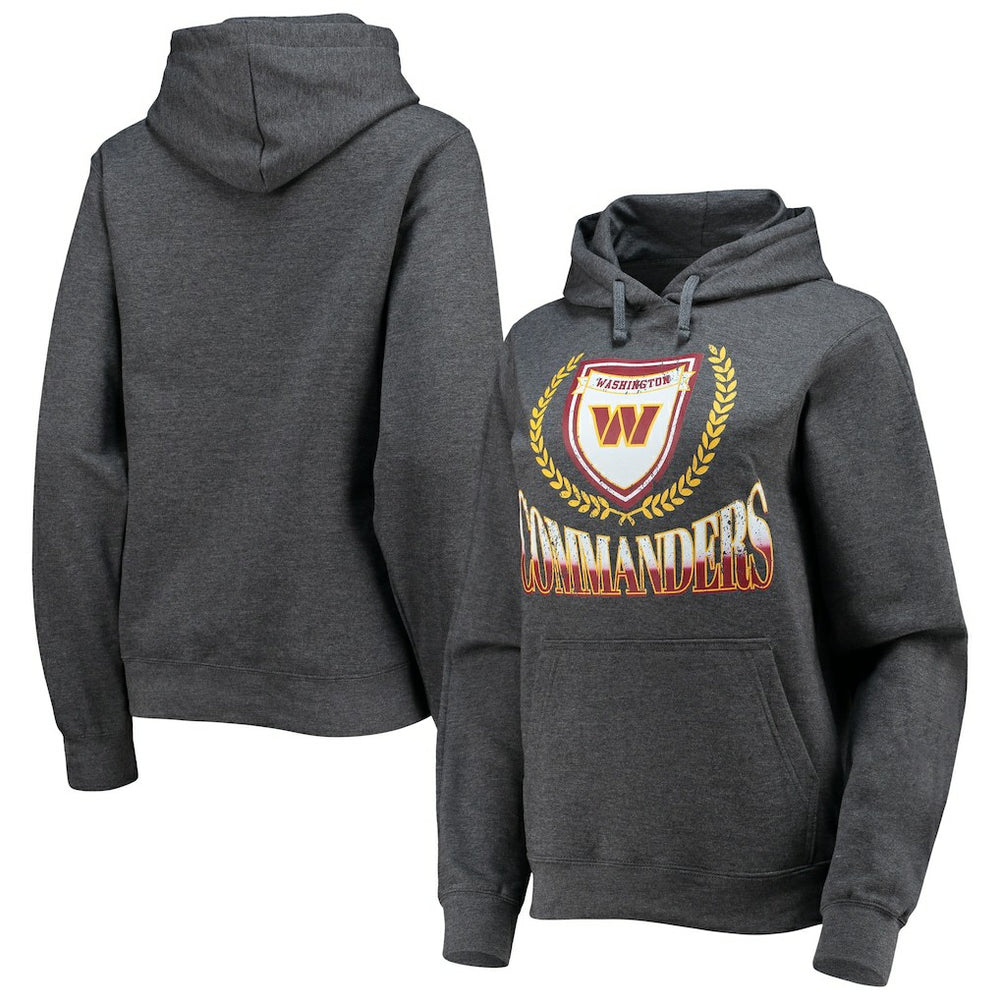 NFL Washington Commanders WEAR by Erin Andrews Women's Fleece Pullover Hoodie