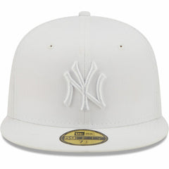 New York Yankees White on White 59FIFTY Fitted Hat | New Era