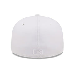 San Diego Padres White on White 59FIFTY Fitted Hat | New Era