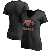 Florida Panthers Fanatics Women' s Overtime V-Neck T-Shirt