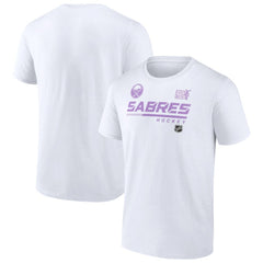 Buffalo Sabres NHL Hockey Fights Cancer T-Shirt