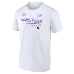 Nashville Predators NHL Hockey Fights Cancer T-Shirt