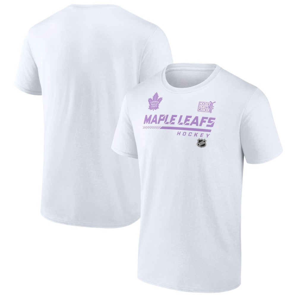 Toronto Maple Leafs NHL Hockey Fights Cancer T-Shirt