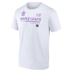 Toronto Maple Leafs NHL Hockey Fights Cancer T-Shirt