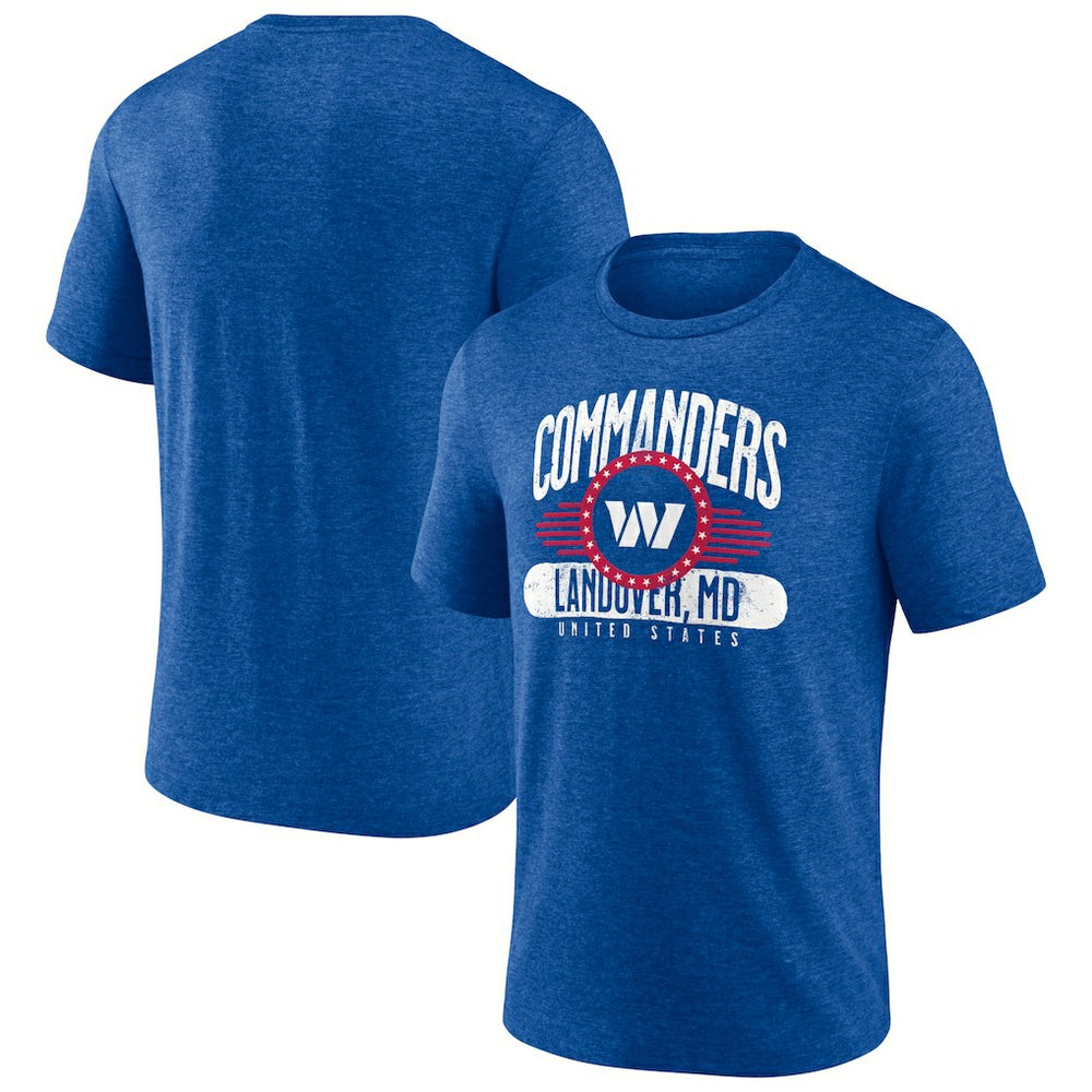 NFL Washington Commanders Badge of Honor Tri-Blend T-Shirt