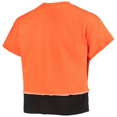 San Francisco Giants Refried Apparel Women's Cropped T-Shirt - Orange