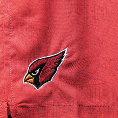 NFL Arizona Cardinals Team Naples Layered Leaves Swim Trunks