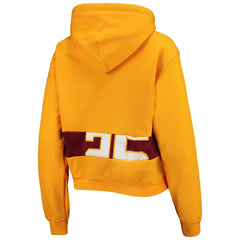 NFL Washington Commanders Refried Apparel Women's Cropped Pullover Hoodie