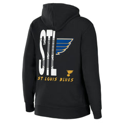 St. Louis Blues WEAR by Erin Andrews Women's Sponge Fleece Full-Zip Hoodie
