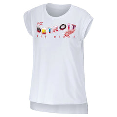 Detroit Red Wings WEAR by Erin Andrews Women's Greetings From Muscle T-Shirt