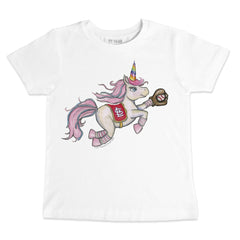 St. Louis Cardinals Tiny Turnip Youth Unicorn T-Shirt - White