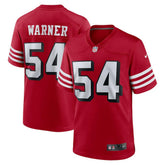 NFL San Francisco 49ers Fred Warner Alternate Game Jersey