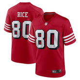 NFL San Francisco 49ers Jerry Rice Retired Player Alternate Game Jersey