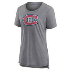 Montreal Canadiens Women's Slow Whistle Tri-Blend T-Shirt
