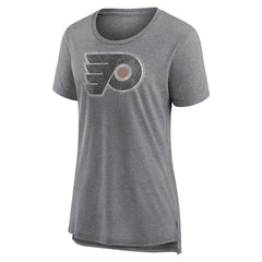 Philadelphia Flyers Women's Slow Whistle Tri-Blend T-Shirt