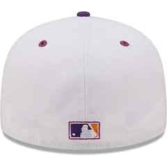 New York Yankees 2000 World Series Grape Lolli 59FIFTY Fitted Hat - White/Purple | New Era