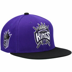 Sacramento Kings Hardwood Classics Snapback Hat - Purple/Black | Mitchell & Ness on sale