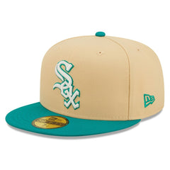 Chicago White Sox Mango Forest 59FIFTY fitted hat - Natural/Teal | New Era